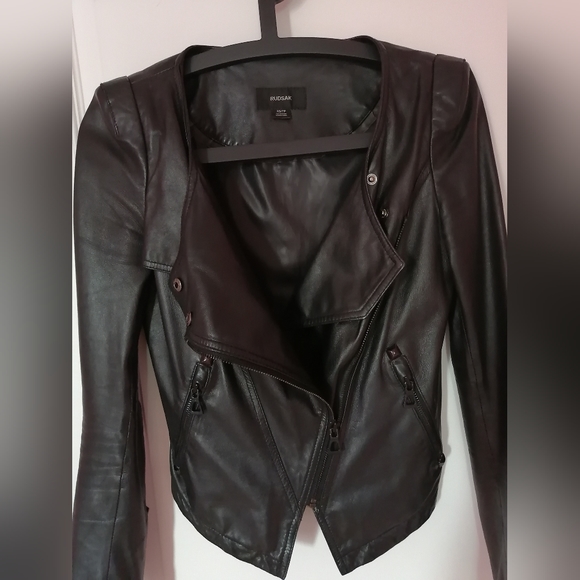** SOLD ** RUDSAK Leather vest size XS - Picture 3 of 7
